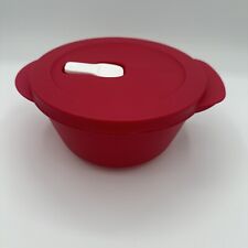Tupperware CrystalWave Duo Round Bowl  Microwave 3.25 Cups/ 775 Ml picture