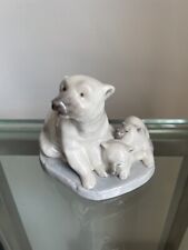 Lladro Collectible Figurine “Polar Bear And Cubs” picture