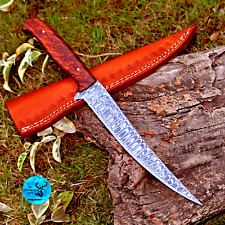 Handmade Damascus Steel Fillet Fishing knife Chef kitchen Knives-Cutlery 2804 picture