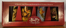 MIB Buffy the Vampire Slayer BTVS Season 8 Jo Chen Art Pint Glass Set of 4  picture