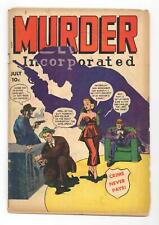 Murder Incorporated #12 GD 2.0 1949 picture