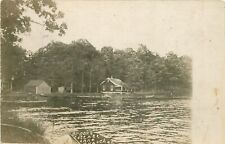 1907 Brooks Cottage, Lake Okauchee, Wisconsin Real Photo Postcard/RPPC picture