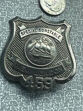 Antique Obsolete  New London Ct Special Constable Badge picture