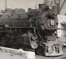 Pennsylvania Railroad PRR #612 4-6-2 Locomotive Train Photo Perth Amboy NJ 1957 picture