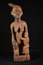 21869 A Primitive Large African Yoruba Maternity Statue Nigeria picture