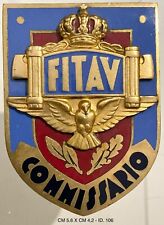 ROMA FED. ITALIANA TIRO A VOLO CAMPIONATI DEL MONDO 1936 DISTINTIVO COMMISSARIO picture