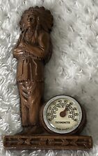 Vintage Indian Chief Thermometer—Syroco ‘Style’ picture