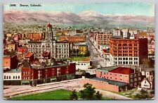 1908 Denver Colorado Vintage Postcard picture