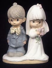  Enesco Precious Moments Resin Wedding Couple 2 3/4