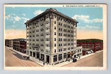 Jamestown NY-New York, Samuels Hotel, Antique, c1923 Vintage Souvenir Postcard picture