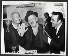 JIMMY DURANTE, EDDIE JACKSON, SONNY KING VINTAGE 1964 ORIGINAL PHOTO picture