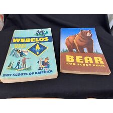 Vintage Cub Scout Bear Book / Webelos Boy Scout Book picture