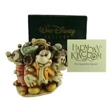 Disney Harmony Kingdom Mickey Through the Years Figure Trinket Box With Box picture
