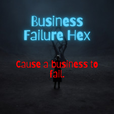Black Magic Business Failure Hex - Ensure Business Ruin, Destroy Ventures picture