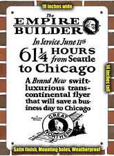 Metal Sign - 1929 Great Northern Empire Builder- 10x14 inches picture