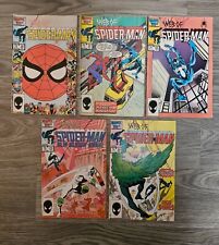 Web Of Spider-Man # 20 - # 24 (1986) Lot Of 5 Copper Age Marvel Comics VF picture