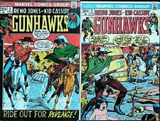 Gunhawks Comic Book Lot Vol 1 (1972) Issues #2 & #3 - Mid Grade picture