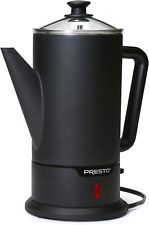 02815 12-Cup Cordless Stainless Steel Coffee Percolator - Modern Design, Easy Po picture