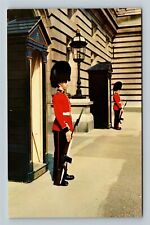 London, UK-United Kingdom, Irish Guards, Buckingham Palace, Vintage Postcard picture