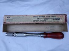 Vtg MILLERS FALLS No. 61A Spiral Ratchet Screwdriver, Made in USA, Work Great picture
