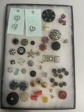 Antique Vintage Buttons Most withh Stones, Bakelite Early Art Deco # 7 picture