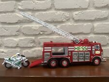 Hess Fire Truck Vehicle and Motorcycle Set 🚗🏍️ picture