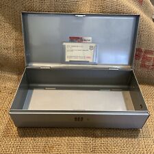 Vintage Northwestern Mutual Combination Insurance Company Policy Metal Lock Box picture