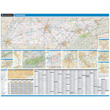 PROSERIES WALL MAP: TENNESSEE STATE (R) picture