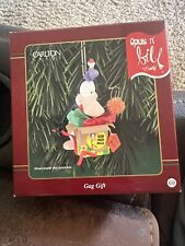 Opus n' Bill GAG GIFT Carlton Cards Ornament Bloom County Berkeley Breathed 1999 picture