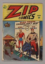 Zip Comics #47 PR 0.5 1944 picture
