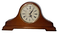SEIKO Quarts Wooden Westminster Whittington 2 Chime Mantel Table Clock Vintage picture