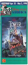 DISNEY-MGM STUDIOS guide map (Apr 25 - May 3, 1998) Guidemap (Tower Of Terror) picture