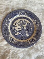 Blue Willow EIT 10” Dinner Plate Blue White  England Vintage Collectible picture