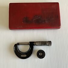 Vintage Starrett Micrometer No.436-1 in w Case Made in the USA picture