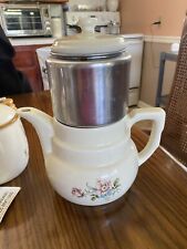 Drip-o-Lator Floral coffee Pot With Insert picture
