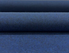 2.125 yds Designtex Heather Navy Blue Italian Woven Wool Upholstery Fabric picture