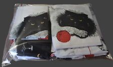 Vtg Cat Kitten Sheets Bedding Twin Fitted, Flat Sheet and Two Pillow Cases Cats picture