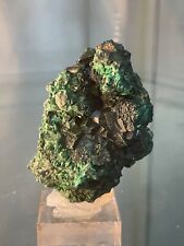Malachite-High Quality. Fibrous Green Dioptase Pure Crystals Malachite-Namibia picture