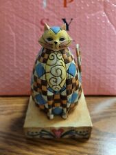 Jim Shore Enesco Heartwood Creek Collection Whimsical Fred Cat Sculpture 6.25