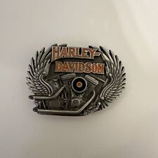 Harley Davidson 1991 H410 Baron USA Made Belt Buckle Official Licenced Product picture