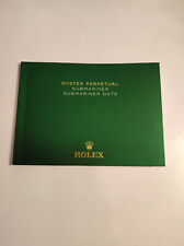 Genuine Rolex 2019 Submariner English Watch Manual Booklet picture