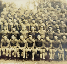 Rare 1933 Postcard Tulsa Oklahoma East Central High School Football Team OK picture