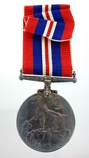 Vintage 1939 1945 War Medal George VI British World War 2 WWII In Box U427 picture