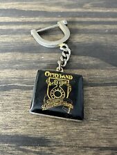 Opryland Metal Keychain VINTAGE Home of American Music Nashville TN picture