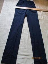 NEW/NOS Women's/Teen's/Girl's Blue Dress Coast Guard Slacks - Size 6-Junior Long picture