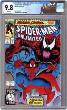 SPIDER-MAN UNLIMITED 1993 1st Series #1D CGC 9.8 W/P🥇1st APPEARANCE OF SHRIEK🥇 picture