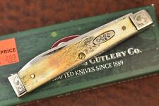 CASE XX USA 2004 SCROLLED MINT SET STAG DOCTORS DRS KNIFE 5185 SS (15943) picture