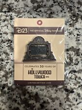 D23-Exclusive Hollywood Tower Hotel 30th Anniversary Flipping Pin - Twilight Zon picture