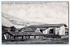 c1960s Mission San Jose De Guadalupe Alameda County California CA Hill Postcard picture