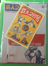 1989 TETSUJIN 28 Stationary Set 9 Sheets 3 Envelopes Stickers & Poster Set 1 picture